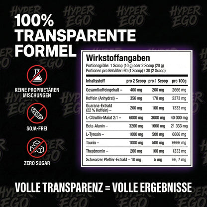 Hyper ego pre workout 2.0